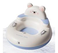 Inflatable Snow Tube Sled - Convenient Outdoor Winter Ski Ring, Thickened Seat Cushion | Heavy Duty Parent Child Snow Play Tube for Playground Backyard Garden Ice Skating