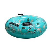 Inflatable Snow Tube - Sledge Tube | Tow Rope, Heavy Duty Inflatable Snow Tubes Made by Thickened for Garden, Park, Playground, Skating, Skiing, Hill, Water Slide