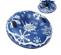 Inflatable Snow Tube, Thickened Sledding Ring, Heavy Duty Winter Slider with Reinforced Edge, Sturdy PVC Snow Toy, Sporty Round Design with Strong Grip, Outdoor Snows Tube for Driveway Hill