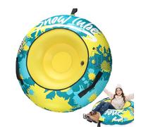 Inflatable Snow Tubes, Snow Tubes for Sledge - Winter Inflatable Sledge Tube, Sledge with Handles, Outdoor Winter Sports Toys for Outdoor Sledging