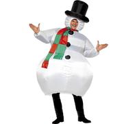 INFLATABLE SNOWMAN COSTUME