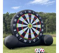 Inflatable soccer dart board, Inflatable soccer field, Soccer practice equipment for training, Folding kick throw soccer target dart board, Outdoor football dart inflatable sport target,A