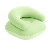 Inflatable Sofa Chairs Portable Single Chair with Armrests and Backrest for Home Yard Camping Beaches Vacation Relax Flocking PVC Lounger