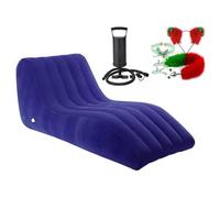 Inflatable Sofa - Comfortable Air Couch for Indoor and Outdoor Use, Easy to Use & Clean, Folding Design