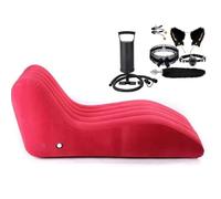 Inflatable Sofa - Comfortable Air Couch for Indoor and Outdoor Use, Easy to Use & Clean, Folding Design