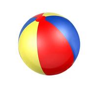 Inflatable Sports Ball Outdoor Training Football Children Soccer Ball Multicolor For Beach Activity Outdoor Water