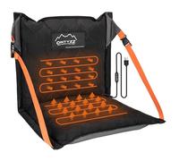 Inflatable Stadium Cushion with 3-Level Backrest Heated Stadium Seat with Backrest Heated Folding Chairs Outdoor for the Beach, Kayaking, Stadium, Sporting Events, Concerts, Excursions, Camping