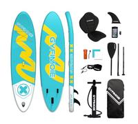 Inflatable Stand Up Paddle Board, Premium SUP Board Set with Camera Mount, Adjustable Paddle & Full Accessories, Lightweight Portable Paddleboard for Beginners & Advanced Paddlers