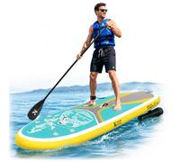 Inflatable Stand Up Paddle Board with Dual Mode Motor and Paddle 500W10A