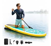 Inflatable Stand Up Paddle Board with Smart Steering for Adults 500W10A