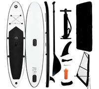 Inflatable Stand Up Paddleboard with Sail Set SUPs Board Surfboard vidaXL