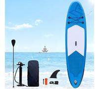 Inflatable Standing Surfboard For Adults And Teenagers, With Paddle Board Accessories Fins, Inflatable Surfboard For Water Sports, Capable Of Bearing 375 Pounds, For Water Yoga、surfing dark blue