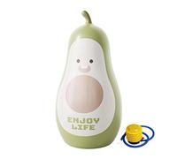 Inflatable Strike Buddy - Kids Punching Bag, 25.59 Inches Training Toy with Air Filled, Stability Function, PVC Build, Fruit Theme Design for Active Play and Safe Energy Release Coordination Practice