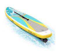 Inflatable SUP Board with One-Hand Steering and Wide Stable Deck 700W16A