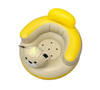 Inflatable Support Seat - PVC Inflatable Bath Stool | Anti-fall Safety Balance Training Design with Built-in Air Pump, Sitting Trainer For , C