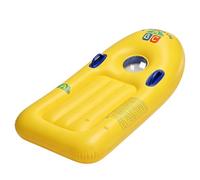 Inflatable Surf Board, Pool Floats with Handles, Seaside Body Board with Reliable Build, Compact Utility with Smooth Application, 46.85x22.83 inches Outdoor Accessory, Effective Solution for Pool Lake