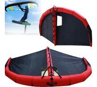 Inflatable Surf Wing for Kite Surfing and Water Play - Handheld Sail with Visualization Window, Durable Oxford Cloth and PVC Material