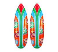 Inflatable Surfboard - 2 Pieces Pool Toy Set, Lightweight Surf Board for Kids Water Play and Balance Training | Durable Inflatable Surfboard for Pool Beach Backyard Outdoor Summer Activities