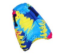 Inflatable Surfboard For Adult,Inflatable Body Boards, Foldable Beach Bodyboard With Handles And Belts, Durable Soft Pool Toys Beach Accessories, Graffiti
