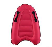 Inflatable Surfboard for Kids with Safety Handles, Lightweight Floating Kickboard for Swimming Practice and Water Sports Training at Pool or Beach, E