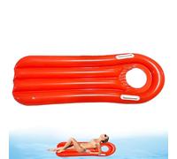 Inflatable Surfboard - Inflatable Surfboard for Swimming Pool, Floating Hammock | Inflatable Pool Float Sofa, Red Inflatable Surf Board with Handles, Inflatable Floating Board