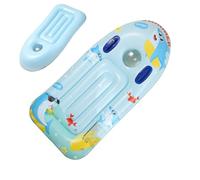 Inflatable Surfboard Kids,Pool Water Toy Kids with Handles - Inflatable Floating Surfboard,for Swimming Pool Beach Pond Water Slide Boys Girls