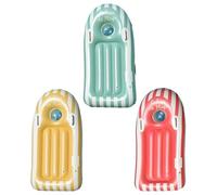 Inflatable Surfboard - Portable Body Board, Swimming Water Toy With Handles, PVC Float | Surfing Skating Snorkel Sport Play, Sea Lake Training Party Fun, Outdoor Recreation Equipment