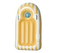 Inflatable Surfboard - Portable Kids Pool With Handles, Durable PVC Material, Easy Inflate Pool Raft, Toy | Surfboard For Sea, Beach, Lake, Summer Outdoor Training, Play, R