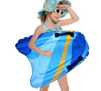 Inflatable Surfboard With Handles - Inflatable Surf Boards | Colorful Surfing Body Board | Beach Floats |Portable Swim Toys Pool Raft And Belts, Soft Swimming Accessories For Adults Kids