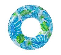 Inflatable Swim Ring - Stylish Swim Ring for Toddlers with Leaf | Doughnut Pool Float with Integrated Valve, Children's Swimmer for the Pool, Swimming Ring for Toddlers, Lifebuoy