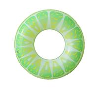 Inflatable Swim Ring, Thickened PVC Pool Float Tube Fruit Print Lightweight Portable Leak Resistant Swimming Ring Summer Pool Accessories, For Swimming Area Beach Lake Party Teens Adults C 70 cm