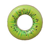 Inflatable Swim Ring, Thickened PVC Pool Float Tube Fruit Print Lightweight Portable Leak Resistant Swimming Ring Summer Pool Accessories, For Swimming Area Beach Lake Party Teens Adults D 60cm