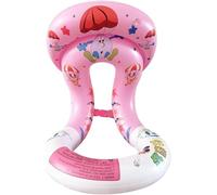 Inflatable Swim Ring with Safety Buckle & Adjustable Straps, Toddler to Adult Pool Floaties, Swimming Aid Training Tube for Kids Ages 2-6, 7-13, Teens and 14+ Years Old (S/M/L