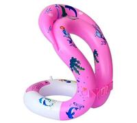 Inflatable Swim Rings, Swimwear Accessories & Pool Essentials - Essential for Beach & Pool Days(Pink-S)