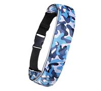 Inflatable Swim Safety Belt, Adjustable Floatation Device, Lightweight Secure Fit Compact Danger Support for Swimming Fishing Boating Kayaking Paddleboarding, 1 Set