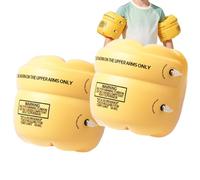 Inflatable Swimming Bands - 1 Pair Comfortable Inflatable Lightweight,Swimming Bands for Pool Use,For Training Recreation Play Travel Vacation River Backyard