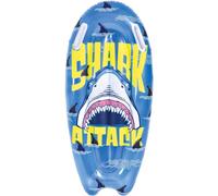 INFLATABLE SWIMMING BOARD 100X50CM SHARK 35017 BLUE