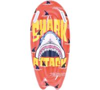 INFLATABLE SWIMMING BOARD 100X50CM SHARK 35017 RED