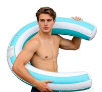 Inflatable Swimming Pool Floats | U-Shaped PVC Waterproof Inflatable - for Adults, Ideal for Beach Lake River | for Lake River Beach Summer Parties Travel Vacation Water Games Man D