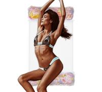 Inflatable Swimming Pool Hammock for Adults Sequins Breathable | Pool Lounger For Women Men Swimmers House At The Lake Beach Gym Holiday Garden Hotel Resort Club