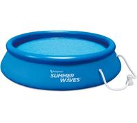 Summer Waves 12-Feet Quick Set Inflatable Easy to set up Above Ground Ring Pool