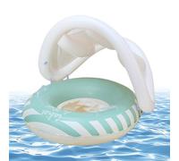 Inflatable swimming ring with canopy, float for summer holidays, hotels, resorts, beaches, water parks, parties, swimming pools, outdoor gardens