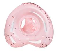 Inflatable Swimming Rings Pool Inflatable Love Heart Float Swimming Pool Hoop Float Rings Beach Parties Water Sport Toy Pool Parties Toy PVC Swimming Rings