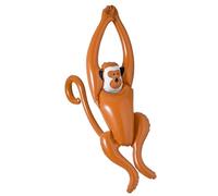Inflatable Swinging Monkeys 90cm Props & Theme Inflatable Blow-Up Party Decoration for Fancy Dress Accessory