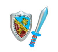 Inflatable sword and shield