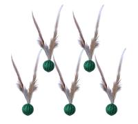 Inflatable Tail Tails Cat Ball, 5pcs Interactive Inflatable Ball for Indoor Cats, Multifunctional Kitten Indoor Pet Entertainment Favorite for Families, A