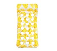 Inflatable Tanning Buoy | Foldable Water Mattress Inflatable Relaxing Raft | Comfortable Raft and Tanning Accessories for Water Activities During the Holidays