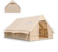 Inflatable Tent, 4-6 Man Family Air Tent with Hand Pump | Approx. 12 m² interior gives families more room for sleeping gear, bags and chairs on relaxed camping trips