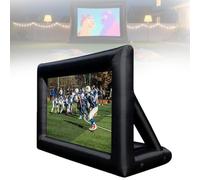 Inflatable Theater Screen, Portable Outdoor Movie Screen for Drive-Ins and Festivals, 16:9 Aspect Ratio with Full Accessories Kit