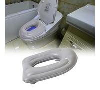 Inflatable Toilet Seat Cushion, Raised Toilet Cushion, Raised Toilet Cushion, Toilet Seat Covers with Suction Cup, Inflatable Doughnut Cushion, Toilet Support Cushion for Adults, Elderly